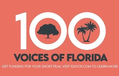 100 Voices of Florida logo