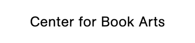 Logo of Center for Book Arts