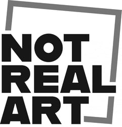 Not Real Art logo