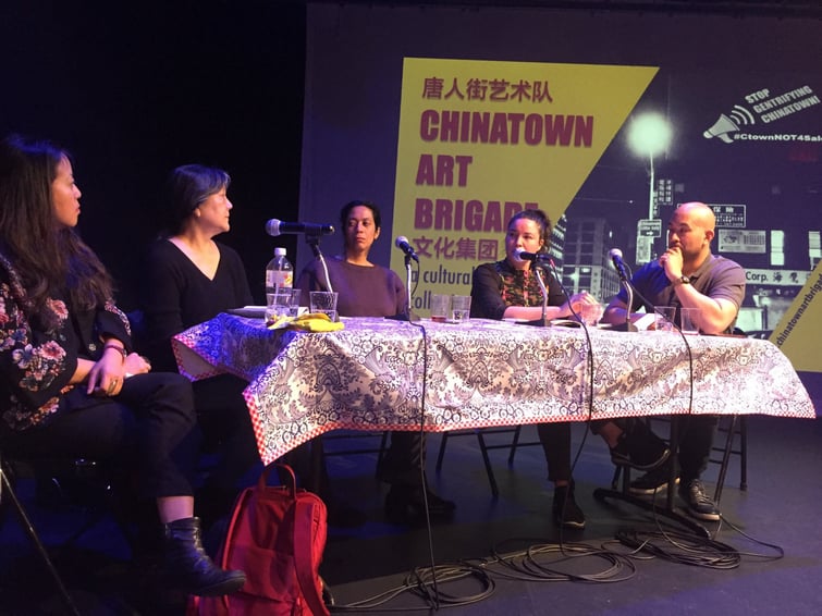 FAB NYC member Chinatown Art Brigade hosts a panel