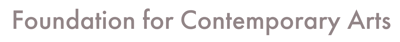 Foundation for Contemporary Arts logo