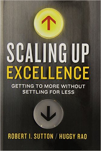 Scaling Up Excellence book cover