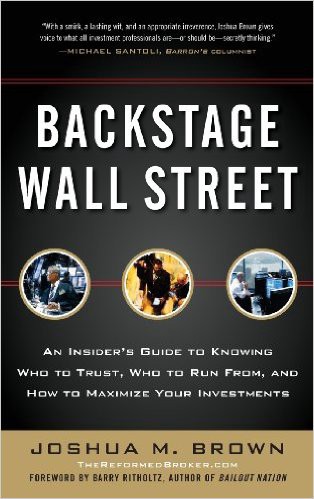 Backstage Wall Street book cover