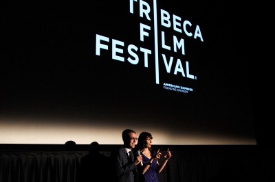 Tom and Brenna at the Tribeca Film Festival premier of their film, ‘Burn’
